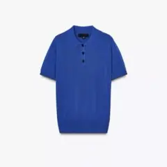 新品未使用　ZARA 2025年　ショートスリーブニットポロシャツトップス