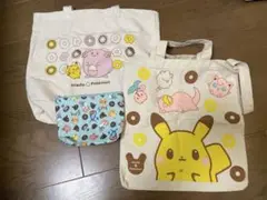 ポケモン　トートバッグ　ポーチ　ミスド福袋