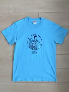 【新品未使用】三国志 展 公式 川本喜八郎 諸葛亮 孔明 Tシャツ S 水色