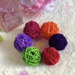 ⑦ 鳥 おもちゃ マンチボール バードトイ (6個セット)