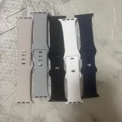 【新品未使用】Apple Watchバンド ベルト 38-41mm 5本セット