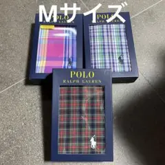 新品　ポロラルフローレン 紳士　トランクス3枚セット「Mサイズ」④