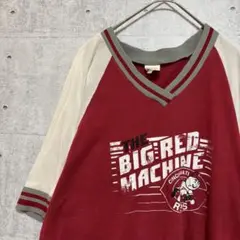 MITCHELL & NESS 海外製品【3L】 半袖 Tシャツ 赤系