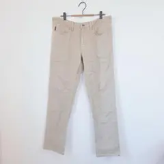 オム ヴィンテージ ベージュパンツ サイズ4 コットン 大きめサイズ