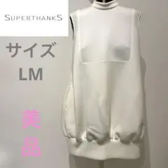 【未使用】SUPERTHANKS ワンピース LMスーパーサンクス 白