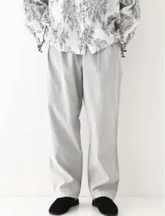 ネストローブ【UpcycleLino」×ONEKILNASHワークイージーパンツ