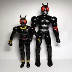 仮面ライダー　BLACK　フィギュア　ソフビ