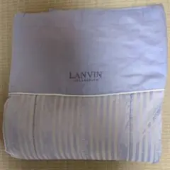 LANVIN COLLECTION 薄紫色 毛布 140cm x 190cm