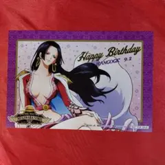 ボア・ハンコック イラストカード Birthday ONEPIECE