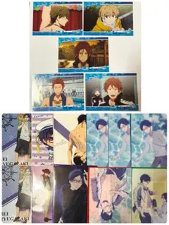 Free! 橘真琴 葉月渚 松岡凛 似鳥愛一郎 ブロマイド