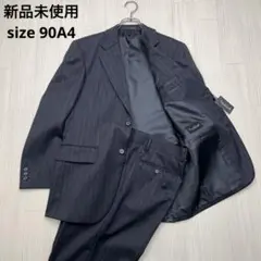 ● men's circle ストライプ　メンズセットアップスーツ　90A4