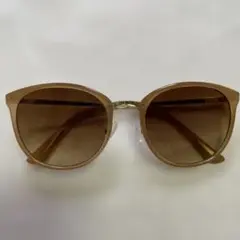 ブラウンラウンドサングラス
