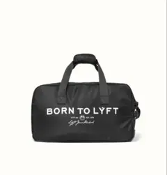 BORN TO LYFT ボストンバッグ ブラック