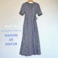 ♡美品♡ メゾンドリーファー　 マキシワンピース　小花柄　梨花　サイズ38