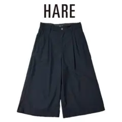HARE ハレ　2タックワイドショーツ　Mサイズ　BLACK