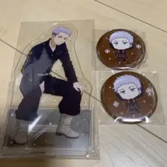 東京リベンジャーズ　あたりツキトレーディング缶バッジ　三ツ谷隆セット