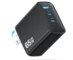 PD 充電器 65w 折りたたみ式プラグ Type CUSB-CPSE認証済み