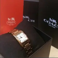 コーチ COACH 腕時計 ゴールド ペイジ 稼働中