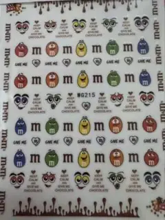 M&M's ネイルシール WG215