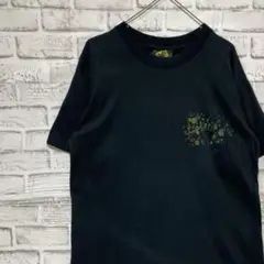 USA製90sヴィンテージTシャツ！シングルステッチ　ブラック半袖古着L23