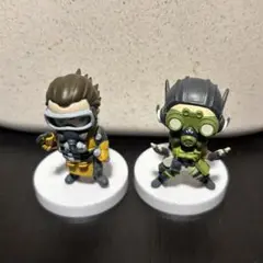APEX LEGENDS デフォルメフィギュア オクタン& コースティック