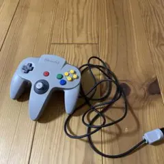 Nintendo 64 コントローラー 有線 グレー