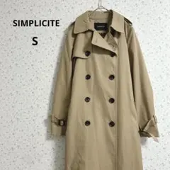 a354シンプリシティ【S】トレンチコート