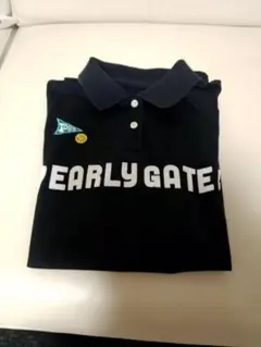 PEARLY GATES ゴルフ用ポロシャツ ブラック
