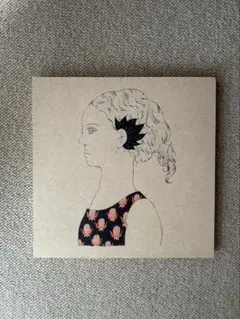 杉本さなえ　イラスト　パネル　ハンドメイド