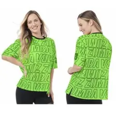 ZUMBAウェアエアロダンスTシャツ