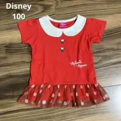 Disney ディズニー ミニーマウス 半袖 Tシャツ 100