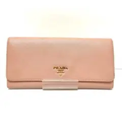 PRADA(プラダ) 財布 - ライトピンク レザー