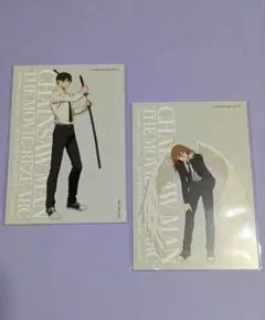 チェンソーマン　ベースヤード　大交流展　特典カード『早川アキ』『天使の悪魔』