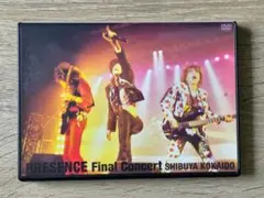 [レアDVD] PRESENCE / FINAL CONCERT -渋谷公会堂