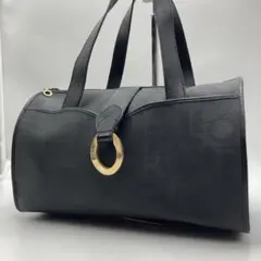 【美品】Christian Dior ボストンバッグ オーバル金具 トロッター
