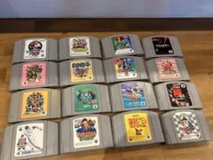 Nintendo 64 ソフト１6個セット★マリオパーティー、ポケモンなど