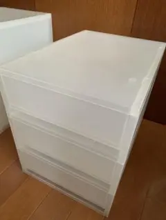 無印良品　収納ケース（3連）