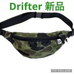 新品 Drifter PARMA DFV1540 ボディバッグ カモフラ