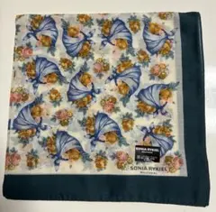SONIA RYKIEL 花柄ハンカチ　新品未使用