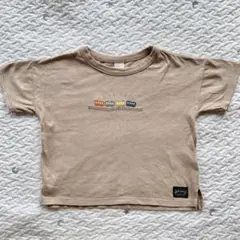 テータテート　電車　半袖　Tシャツ　100
