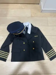 ルフトハンザドイツ航空　パイロット帽子ジャケット120 コスプレハロウィン
