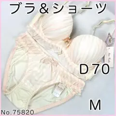 ブラジャーショーツセットＤ70 No.75820