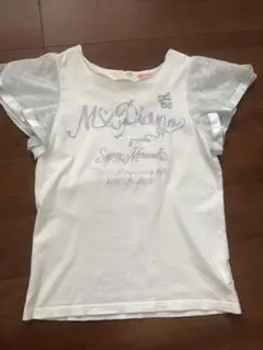 メゾピアノ　150 Tシャツ　薄めブルー