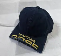 MARTINE ROSE CUT PEAK CAP