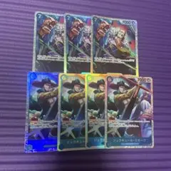 ワンピース カードゲーム ミホーク クロコダイル SR セット