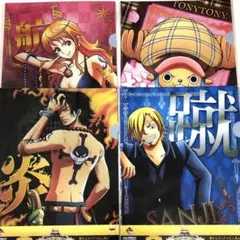 ワンピース一番くじ 麦わらストアコラボver. 輩〜クリアファイルセット