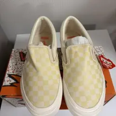 VANS BEAMSBOYClassic Slip-On イエロー チェック