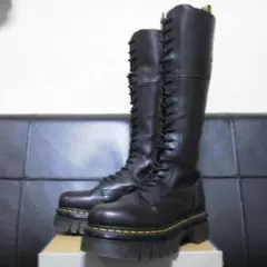 【激レア】Dr.Martens AUDRICK UK6 黒 厚底 20ホール