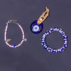 ナザールボンジュウ　ブレスレットとお守り