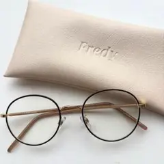 fredy emue フレディエミュ　メガネ　サングラス　ラウンド　ボストン